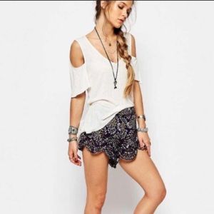 Free People Bittersweet Cold shoulder top